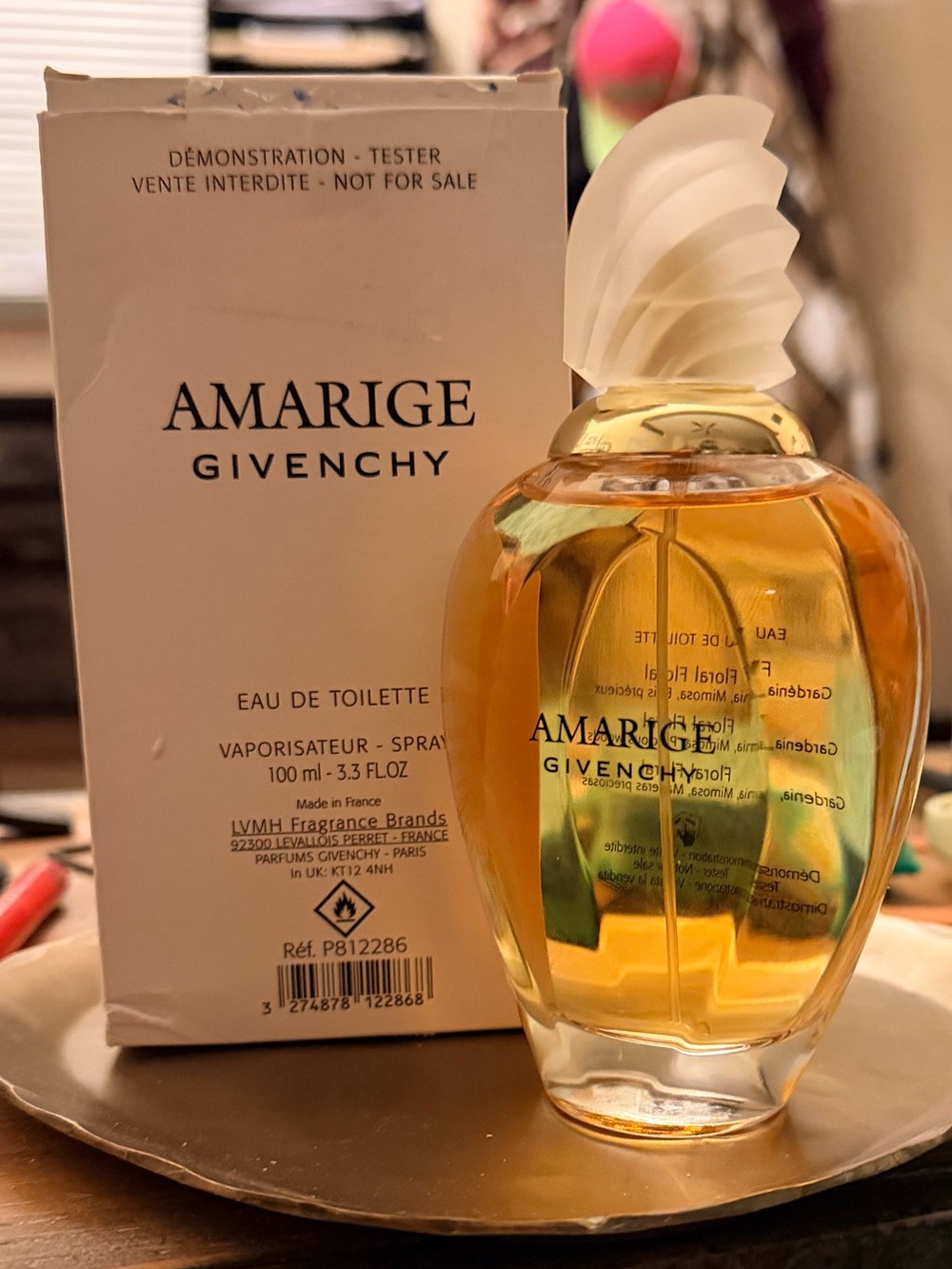 GIVENCHY AMARIGE EDT - New in Tester Box - Picture 4 of 5